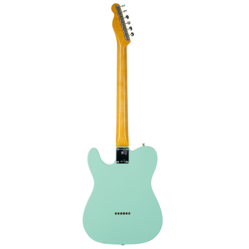 Fender American Vintage II 1963 Telecaster Electric Guitar, Rosewood, Surf Green