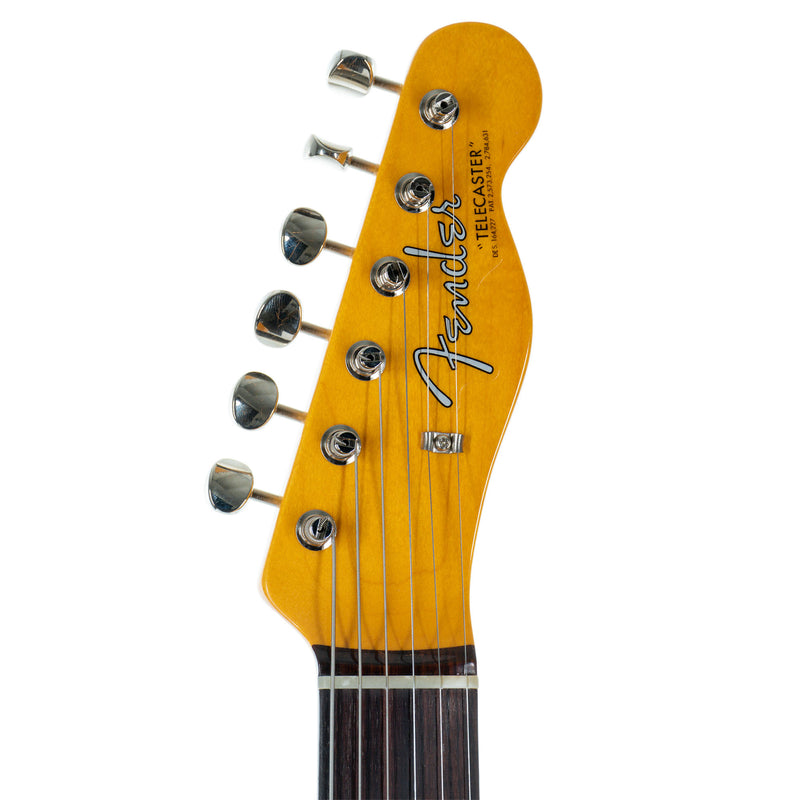 Fender American Vintage II 1963 Telecaster Electric Guitar, Rosewood, Surf Green