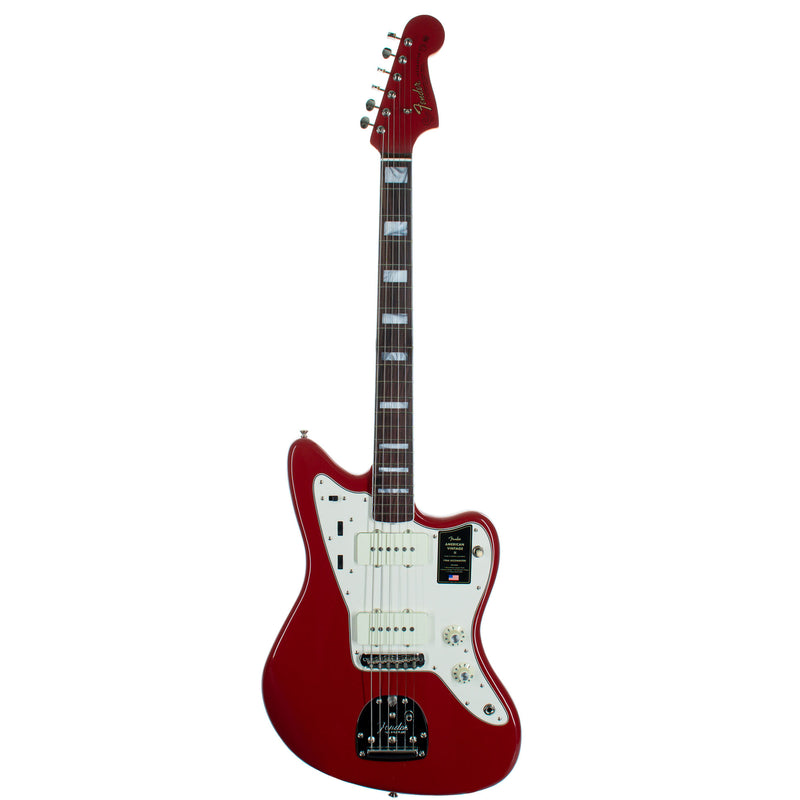 Fender American Vintage II 1966 Jazzmaster Electric Guitar, Rosewood, Dakota Red