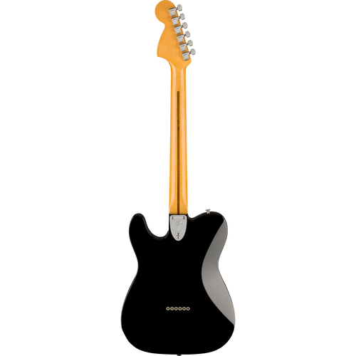 Fender American Vintage II 1975 Telecaster Deluxe Electric Guitar, Maple, Black