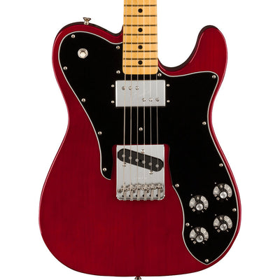 Fender American Vintage II 1977 Telecaster Custom Electric Guitar, Maple, Wine