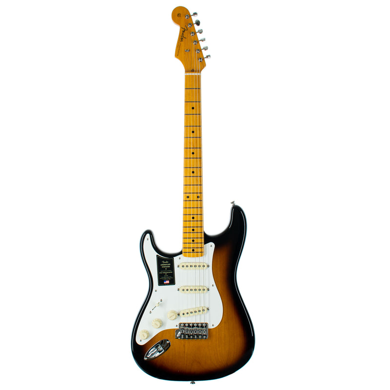 Fender American Vintage II 1957 Stratocaster Electric Guitar, Lefty, Maple, 2 Color Sunburst