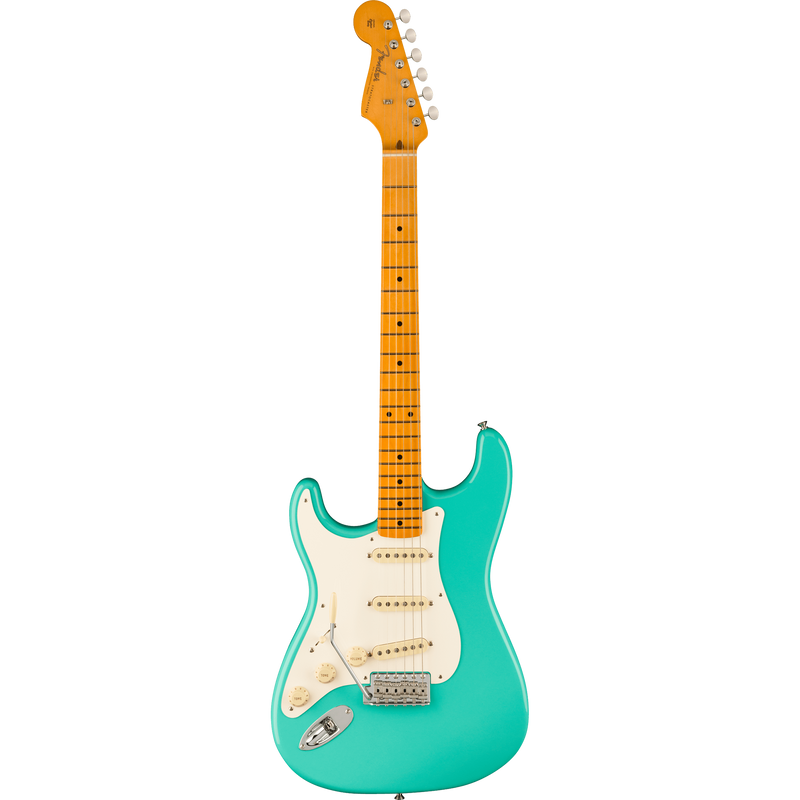 Fender American Vintage II 1957 Stratocaster Electric Guitar, Lefty, Sea Foam Green