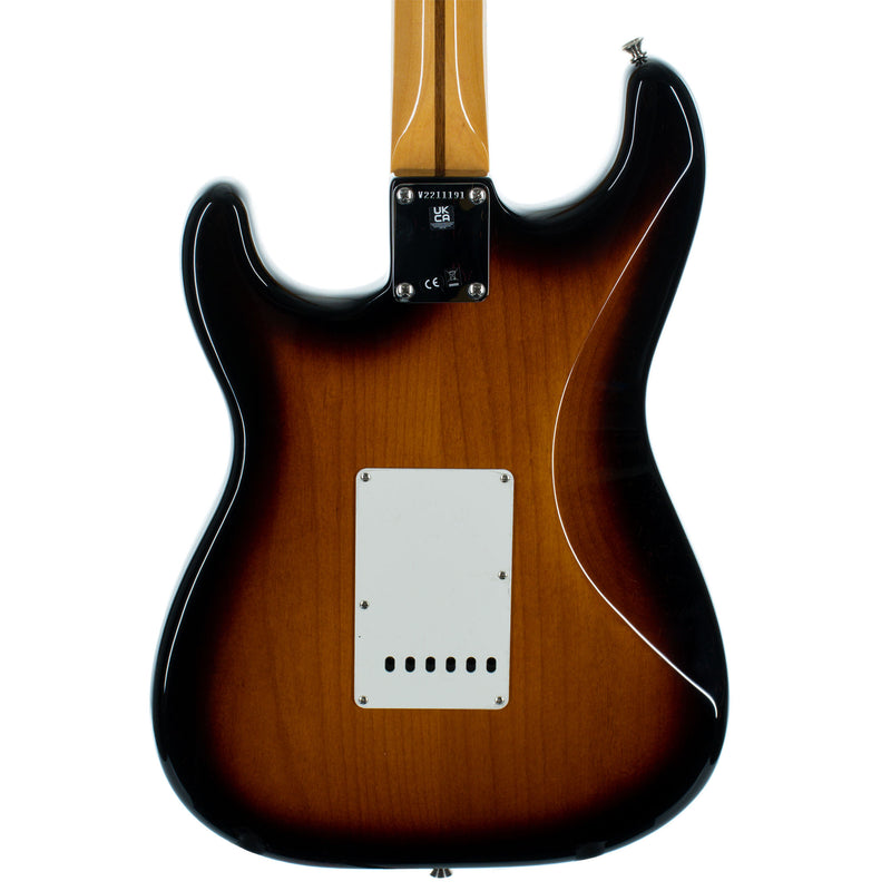 Fender American Vintage II 1957 Stratocaster Electric Guitar, Maple, 2 Color Sunburst