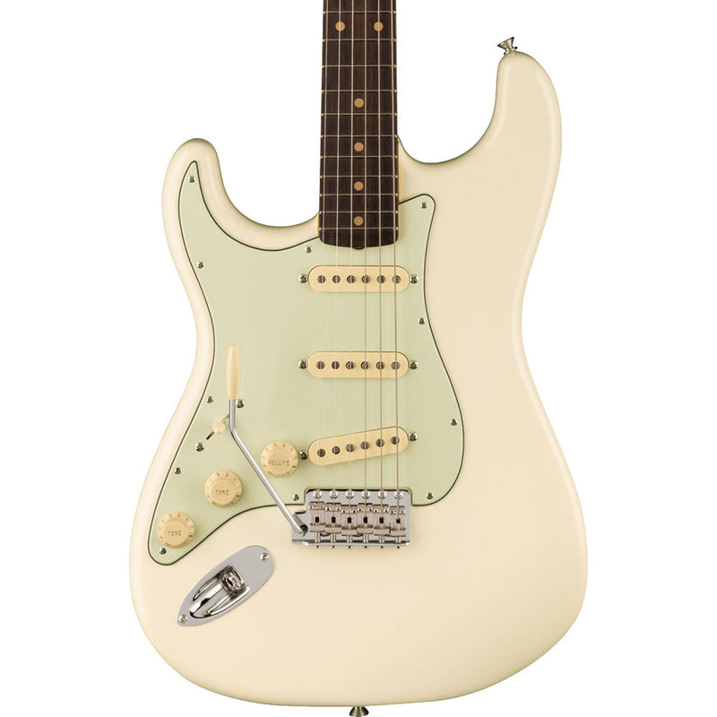 Fender American Vintage II 1961 Stratocaster Electric Guitar, Lefty, Rosewood, Olympic White