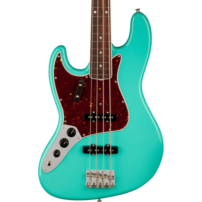 Fender American Vintage II 1966 Jazz Bass, Lefty, Rosewood, Sea Foam Green