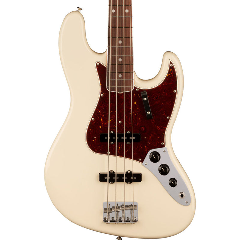 Fender American Vintage II 1966 Jazz Bass, Rosewood, Olympic White