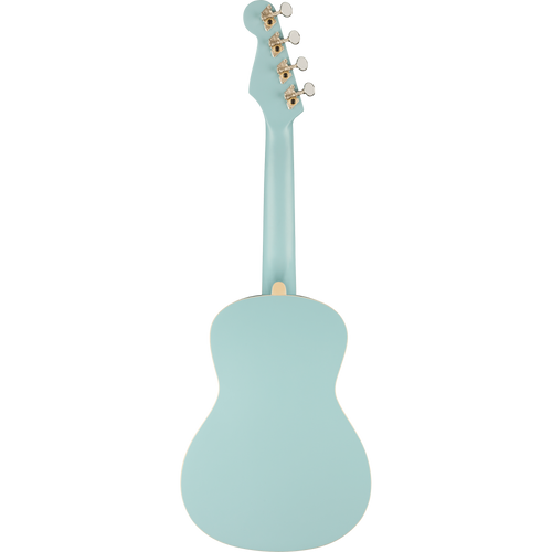 Fender Avalon Tenor Ukulele, Walnut, Daphne Blue