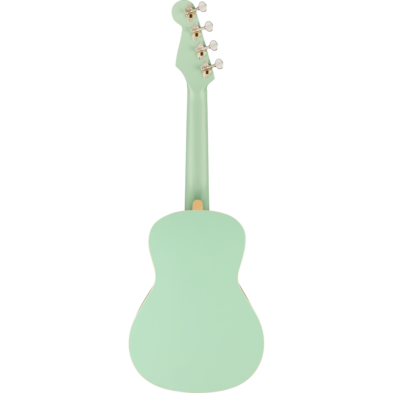 Fender Avalon Tenor Ukulele, Walnut, Surf Green