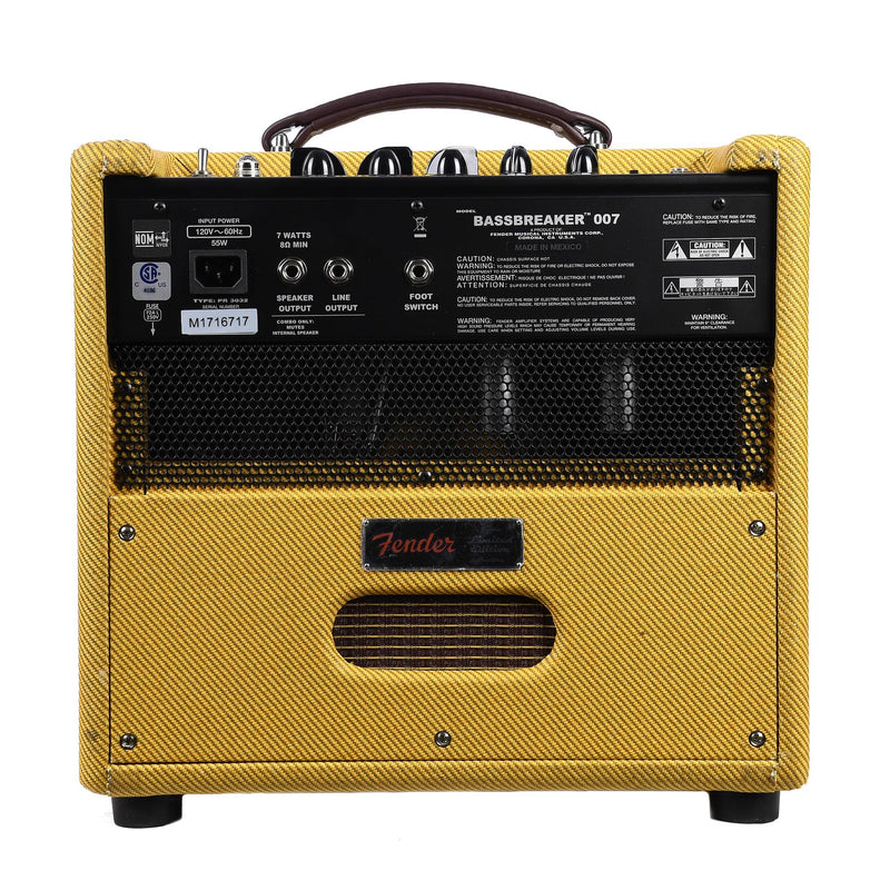 Fender Bassbreaker 007 Ltd G10 120V FSR 2019