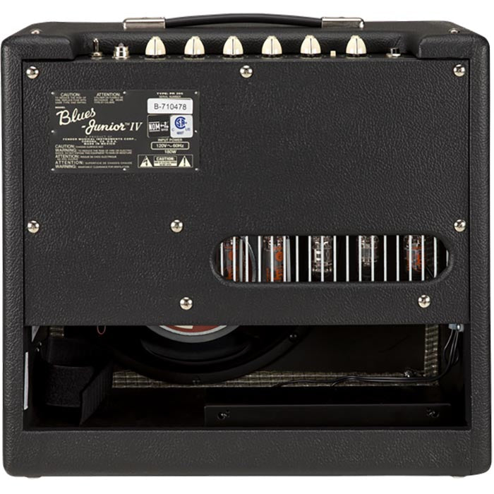 Fender Blues Junior IV Tube Combo Guitar Amplifier - Black - 120V