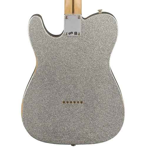 Fender Brad Paisley Road Worn Telecaster - Maple - Silver Sparkle