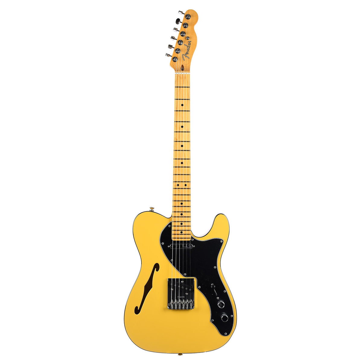Fender Britt Daniel Telecaster Thinline Maple Fingerboard Amarillo Gold