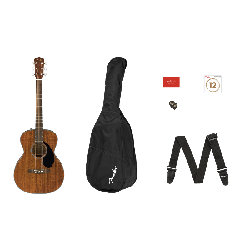 Fender CC-60S Concert Pack V2. All-Mahogany