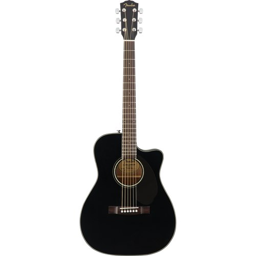 Fender CC-60SCE Concert Walnut Fingerboard, Black