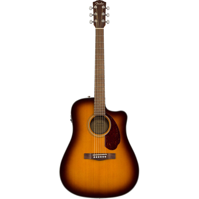 Fender CD-140SCE Dreadnought Acoustic Guitar, Sunburst
