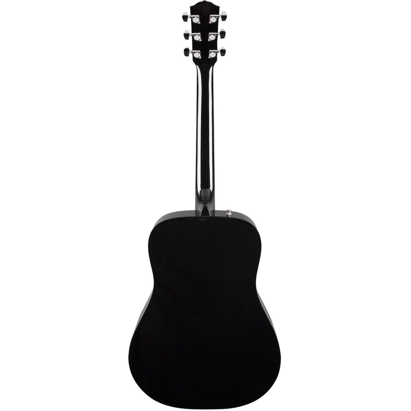 Fender CD-60 Dreadnought V3 With Case Walnut Fingerboard, Black