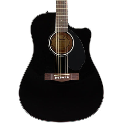 Fender CD-60SCE Acoustic - Black