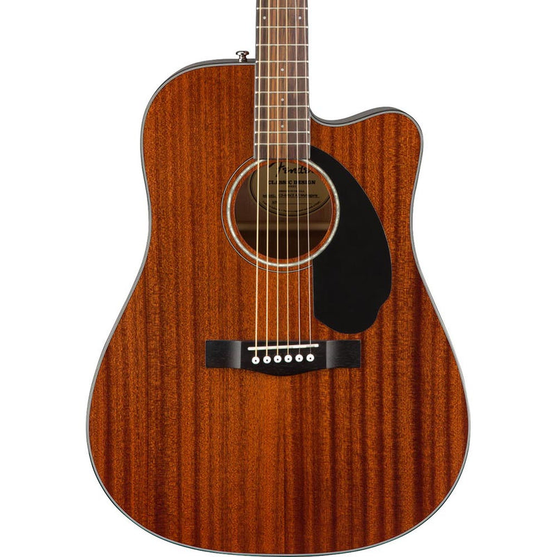 Fender CD-60SCE Dreadnought Walnut Fingerboard, All Mahogany