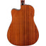 Fender CD-60SCE Dreadnought Walnut Fingerboard, All Mahogany