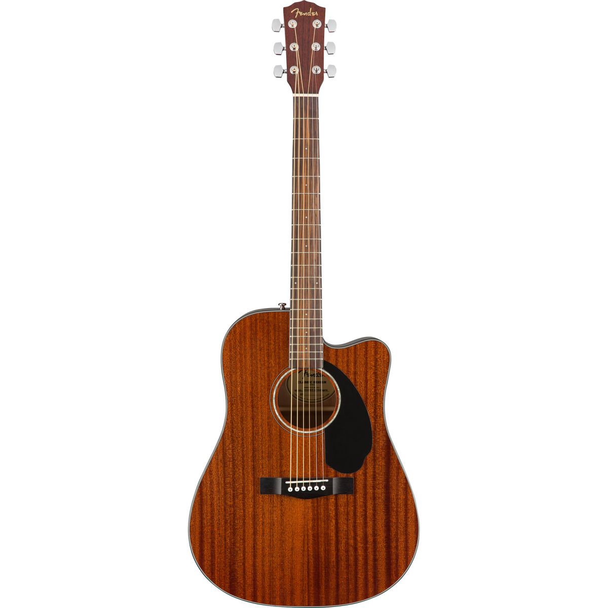 Fender CD-60SCE Dreadnought Walnut Fingerboard, All Mahogany