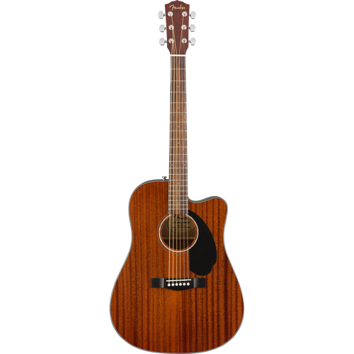 Fender CD-60SCE Dreadnought Walnut Fingerboard, All Mahogany