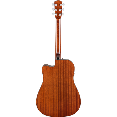 Fender CD-60SCE Dreadnought Walnut Fingerboard, All Mahogany
