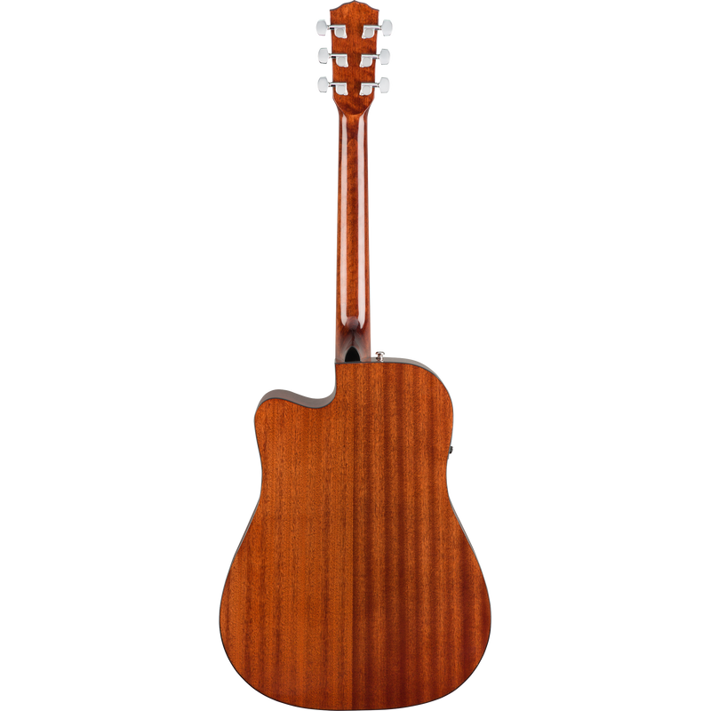 Fender CD-60SCE Dreadnought Walnut Fingerboard, All Mahogany