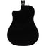 Fender CD-60SCE Dreadnought - Walnut Fingerboard - Black