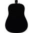 Fender CD60S Dreadnought Walnut Fingerboard Black