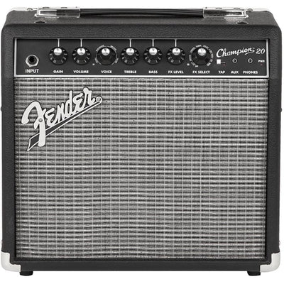 Fender Champion 20 1 x 8" Guitar Combo Amplifier, 120V