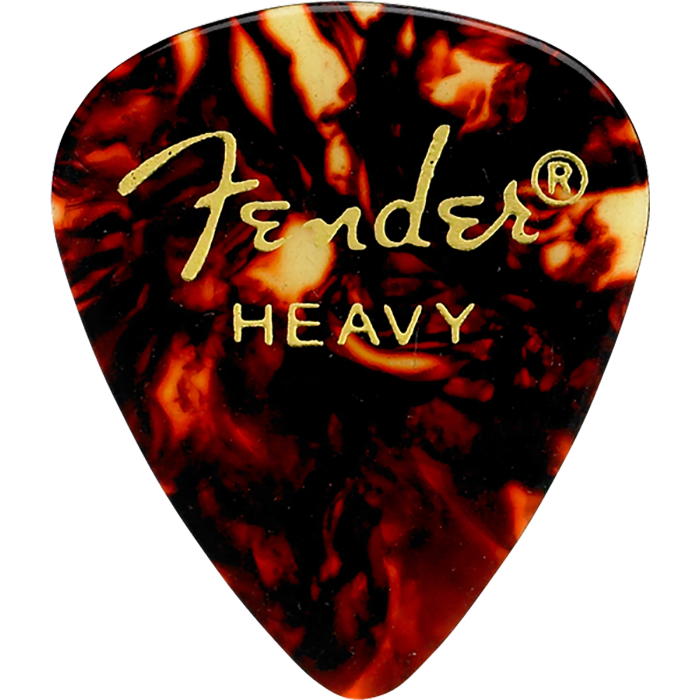 Fender Classic Shell Picks, 12 Pack Heavy