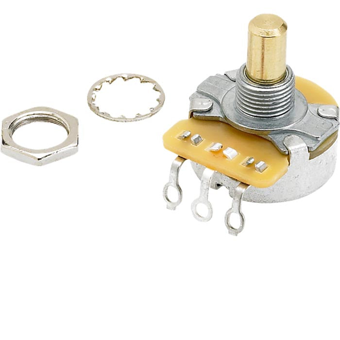 Fender Pure Vintage Control, 250K, Solid Shaft Potentiometer (Volume or Tone)
