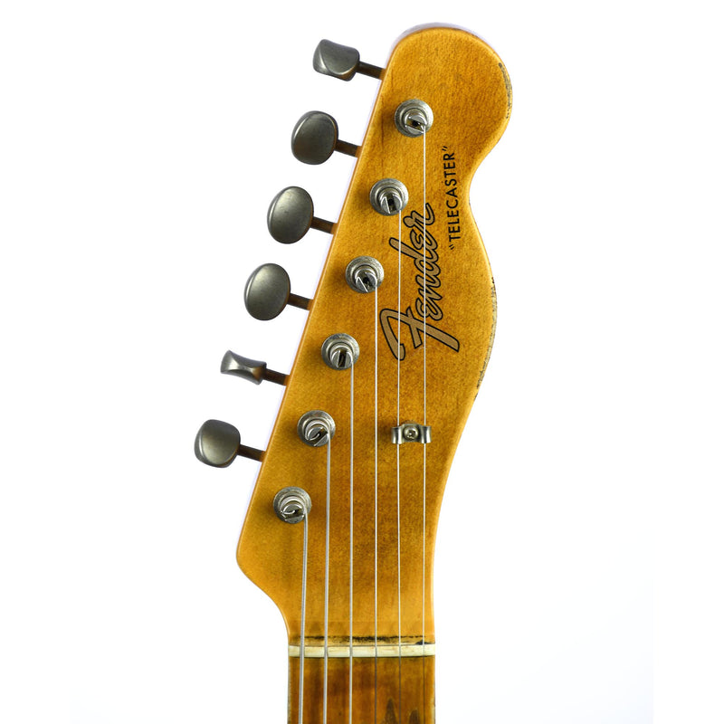 Fender Custom Shop 2019 Custom Postmodern Telecaster Maple Journeyman Relic Chocolate 3 Color Sunburst