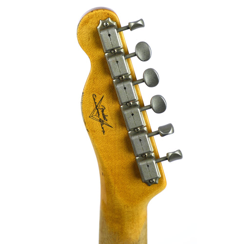 Fender Custom Shop 2019 Custom Postmodern Telecaster Maple Journeyman Relic Chocolate 3 Color Sunburst