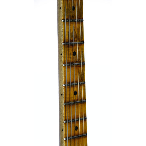 Fender Custom Shop 2019 Custom Postmodern Telecaster Maple Journeyman Relic Chocolate 3 Color Sunburst