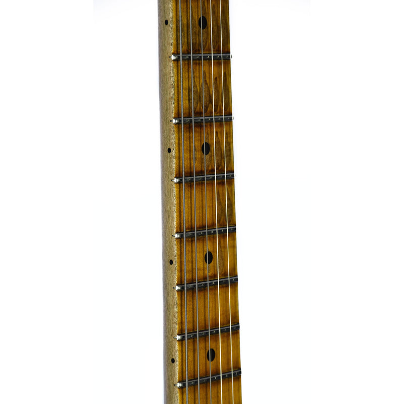 Fender Custom Shop 2019 Custom Postmodern Telecaster Maple Journeyman Relic Chocolate 3 Color Sunburst