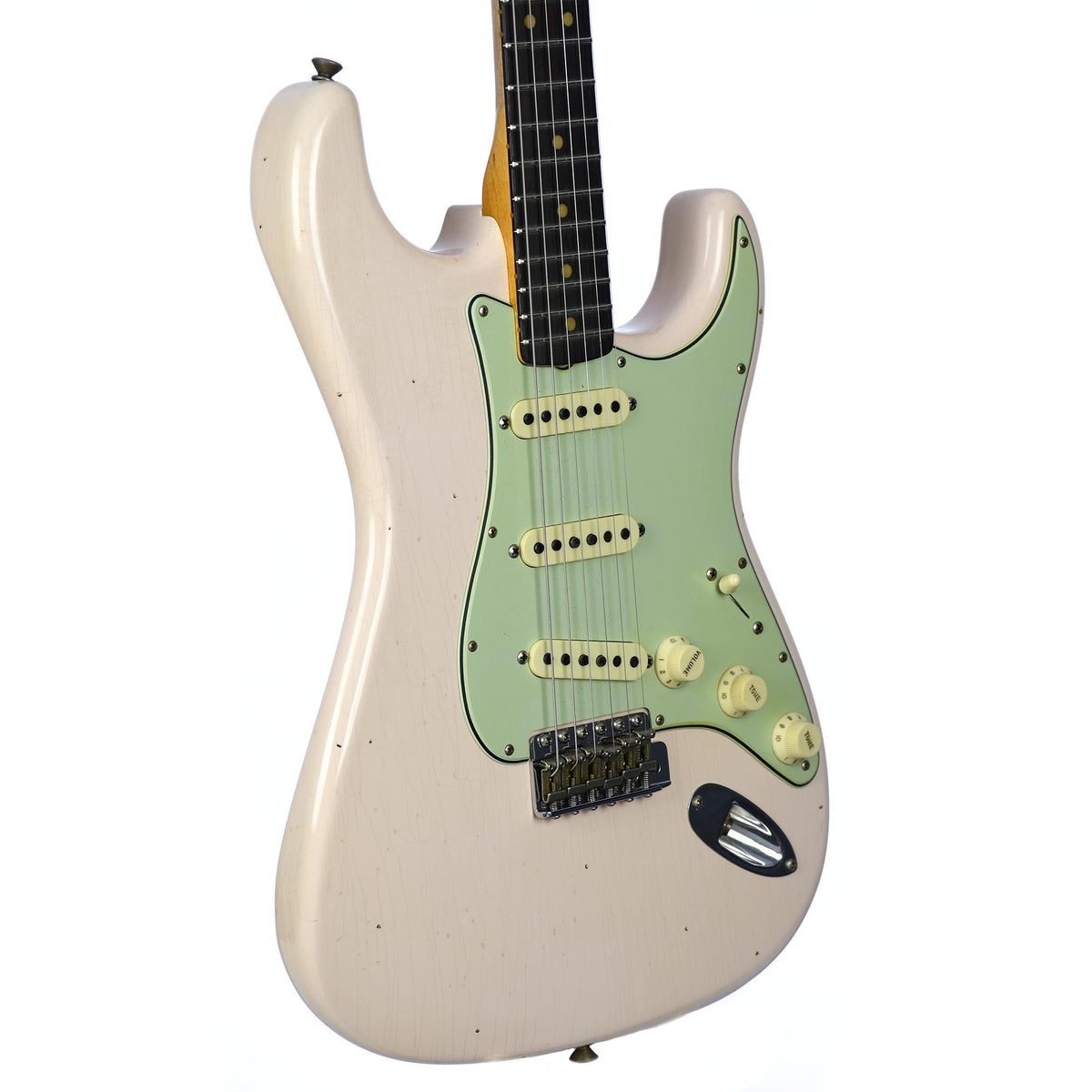Fender Custom Shop '64 Stratocaster Journeyman Relic Super Faded Shell Pink