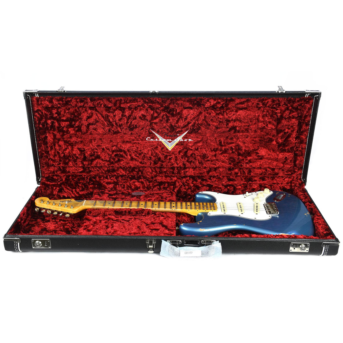 Fender Custom Shop NAMM Limited Edition Custom '65 Stratocaster Maple Neck Relic Faded/Aged Lake Placid Blue