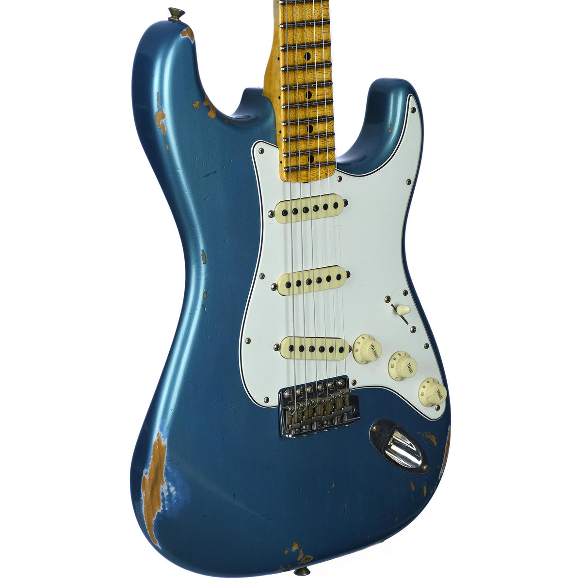 Fender Custom Shop NAMM Limited Edition Custom '65 Stratocaster Maple Neck Relic Faded/Aged Lake Placid Blue