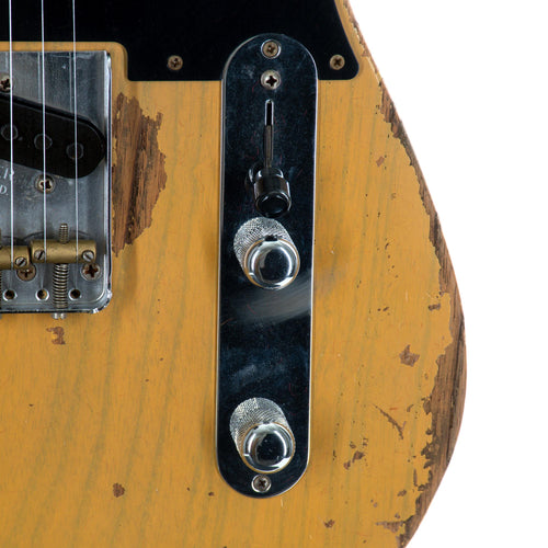 Fender Custom Shop 1952 Telecaster Heavy Relic Ron Thorn Masterbuilt, Maple, Butterscotch