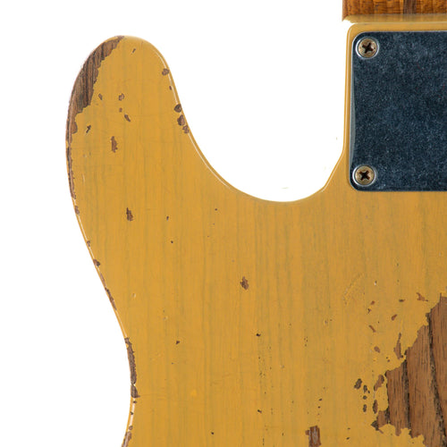 Fender Custom Shop 1952 Telecaster Heavy Relic Ron Thorn Masterbuilt, Maple, Butterscotch