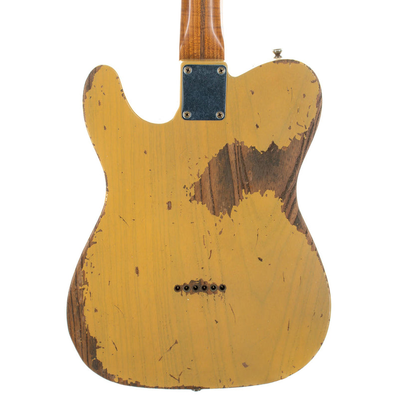 Fender Custom Shop 1952 Telecaster Heavy Relic Ron Thorn Masterbuilt, Maple, Butterscotch