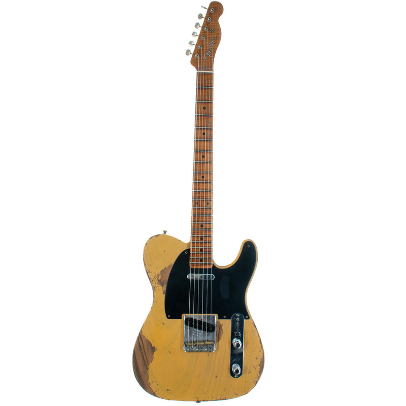 Fender Custom Shop 1952 Telecaster Heavy Relic Ron Thorn Masterbuilt, Maple, Butterscotch