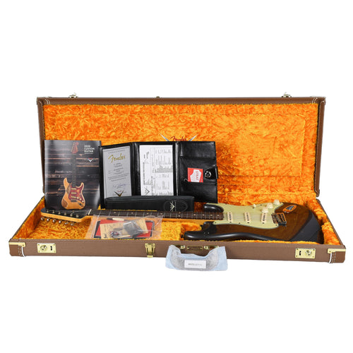 Fender Custom Shop 1959 Stratocaster Journeyman Relic, Charcoal Frost Metallic