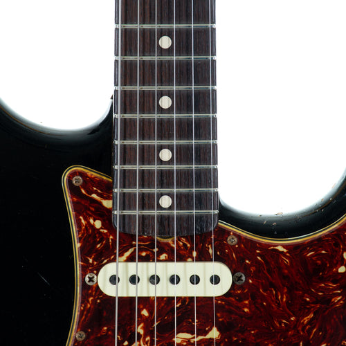 Fender Custom Shop 1960 Stratocaster Journeyman Dennis Galuszka Masterbuilt, Rosewood, Black