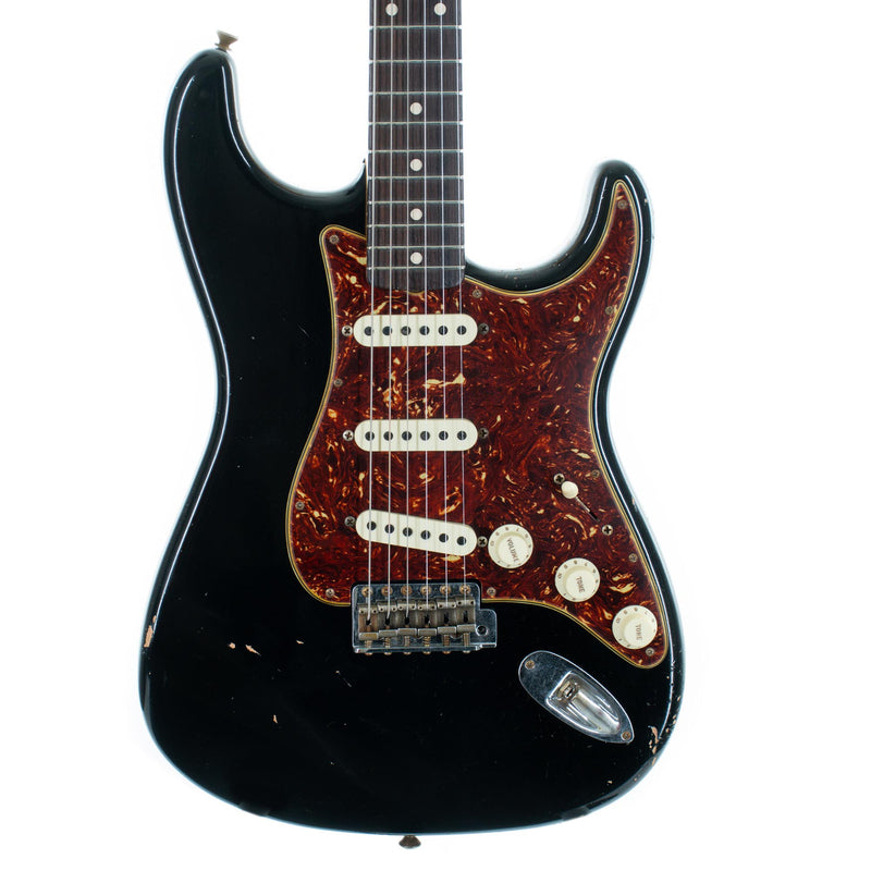 Fender Custom Shop 1960 Stratocaster Journeyman Dennis Galuszka Masterbuilt, Rosewood, Black