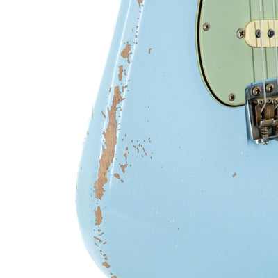 Fender Custom Shop 1962 Stratocaster Relic Todd Krause Masterbuilt, Brazilian Rosewood, Sonic Blue