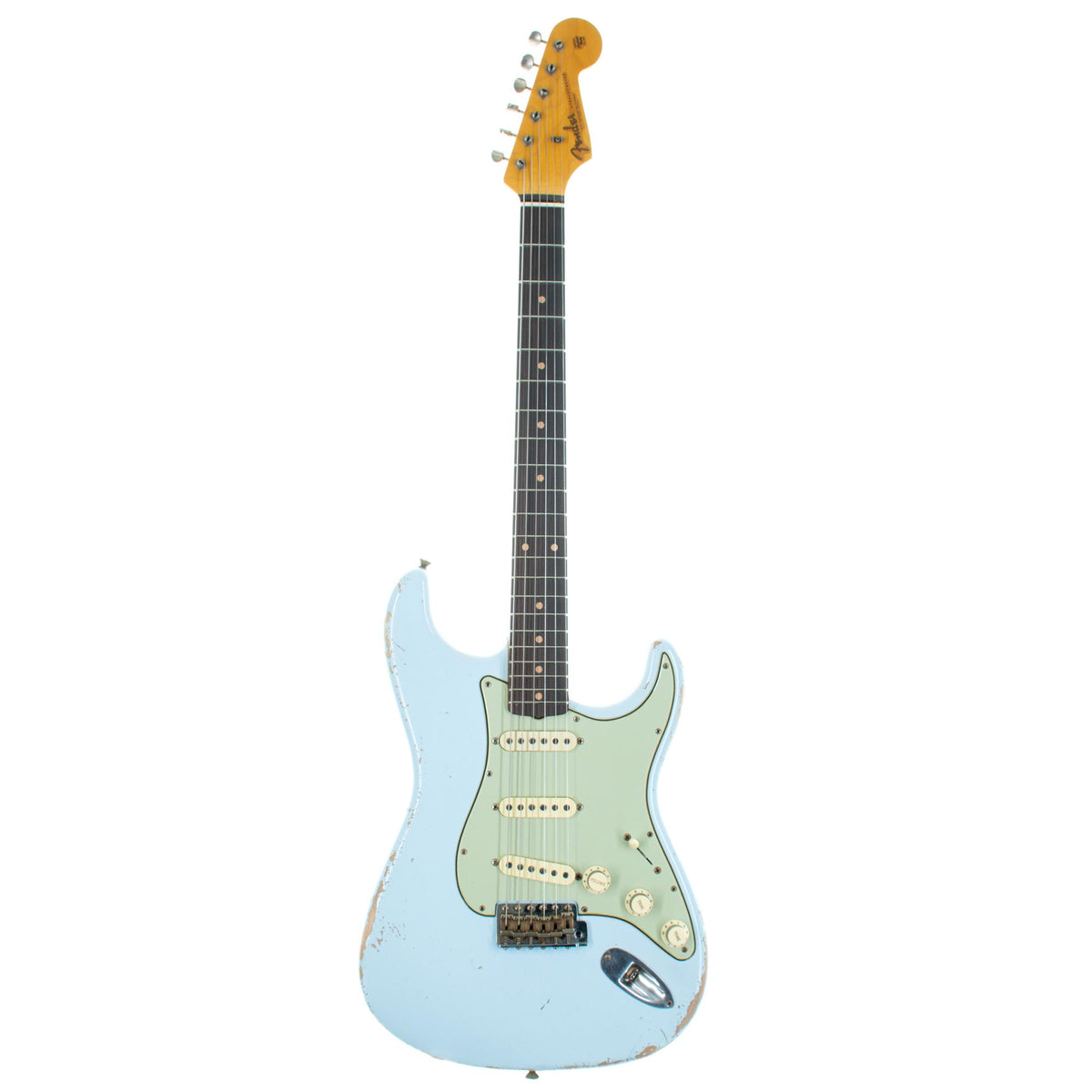 Fender Custom Shop 1962 Stratocaster Relic Todd Krause Masterbuilt, Brazilian Rosewood, Sonic Blue