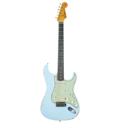 Fender Custom Shop 1962 Stratocaster Relic Todd Krause Masterbuilt, Brazilian Rosewood, Sonic Blue